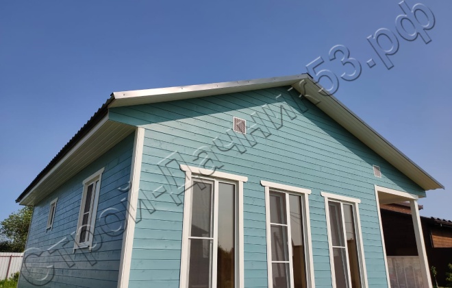 4 Каркасно-щитовой дом Д-23, 8,5х8 м, 68 М², Ленинградская область, Всеволожский район, ДНТ “Поляна-2” (6)